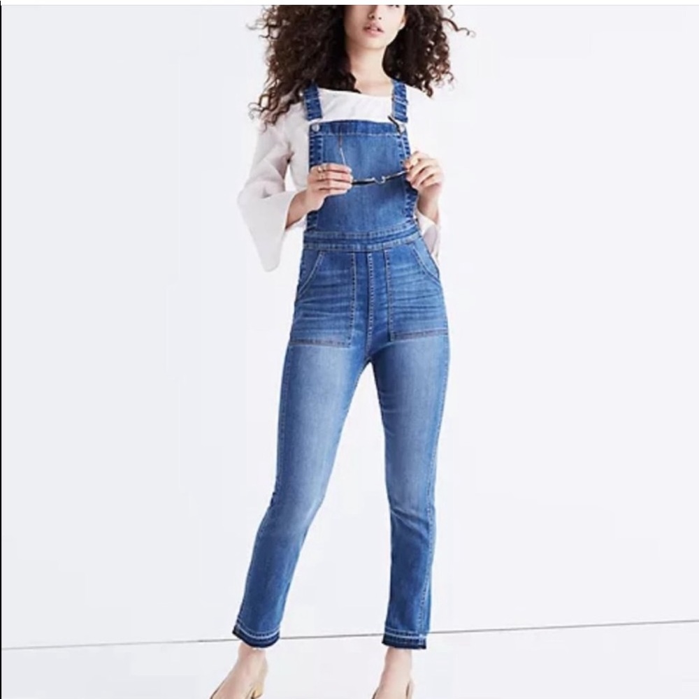 Madewell Drop Hem Overalls